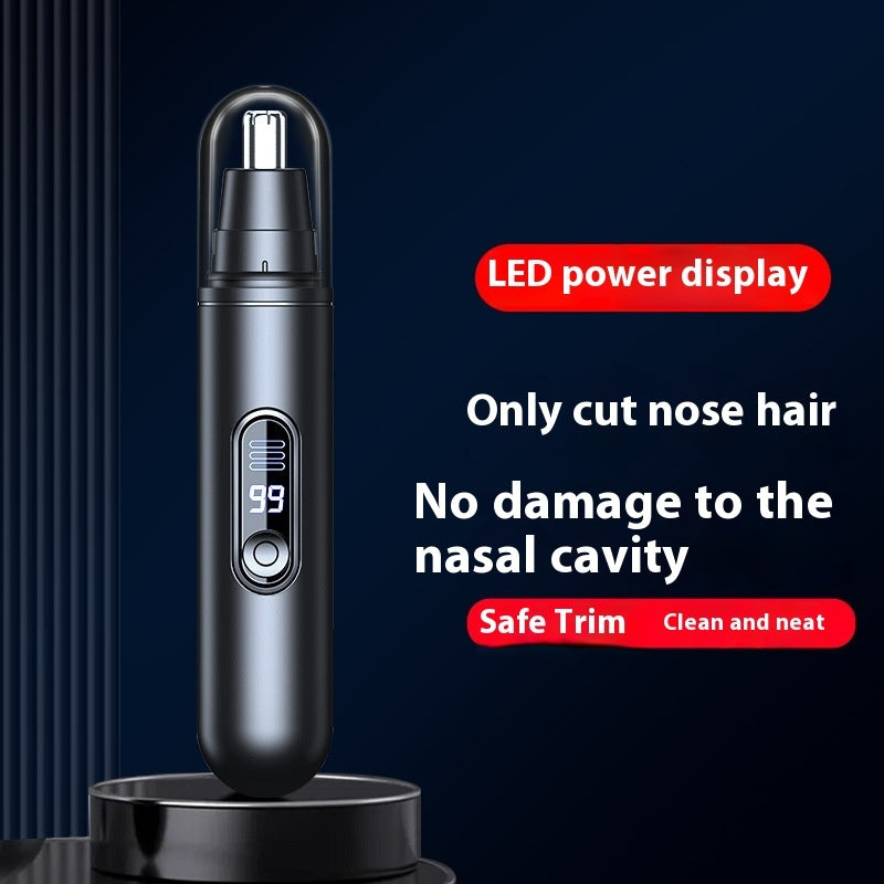 Electric Nose Hair Trimmer with LED Display