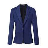 Blue Business Suit for Men and Women (Wedding Attire)