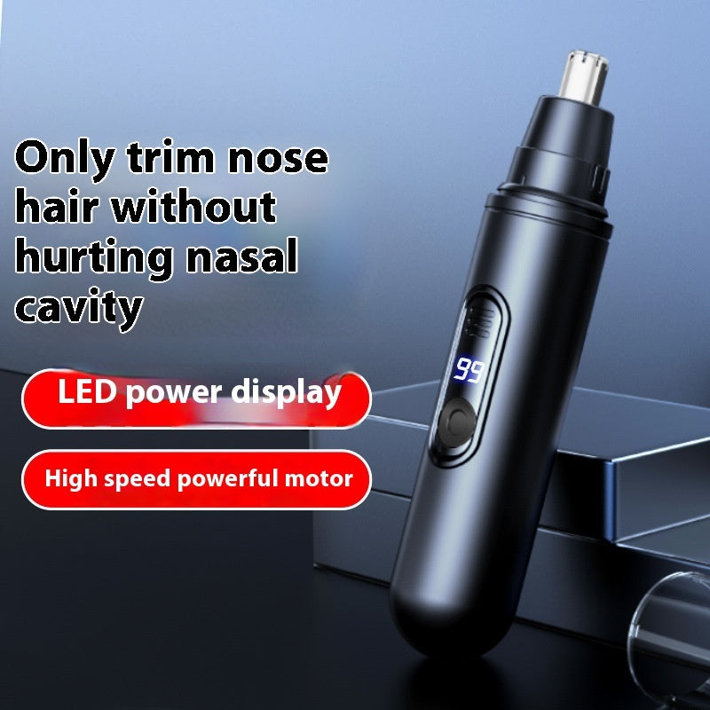 Electric Nose Hair Trimmer with LED Display