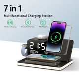7-in-1 Wireless Charging Dock Station (LED Night Light)