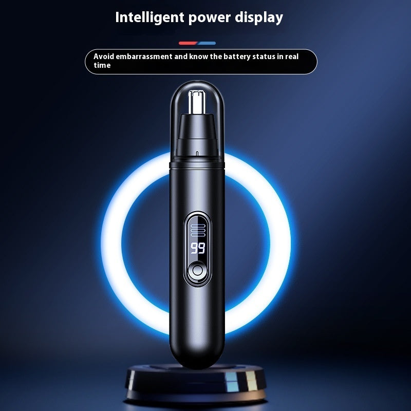 Electric Nose Hair Trimmer with LED Display