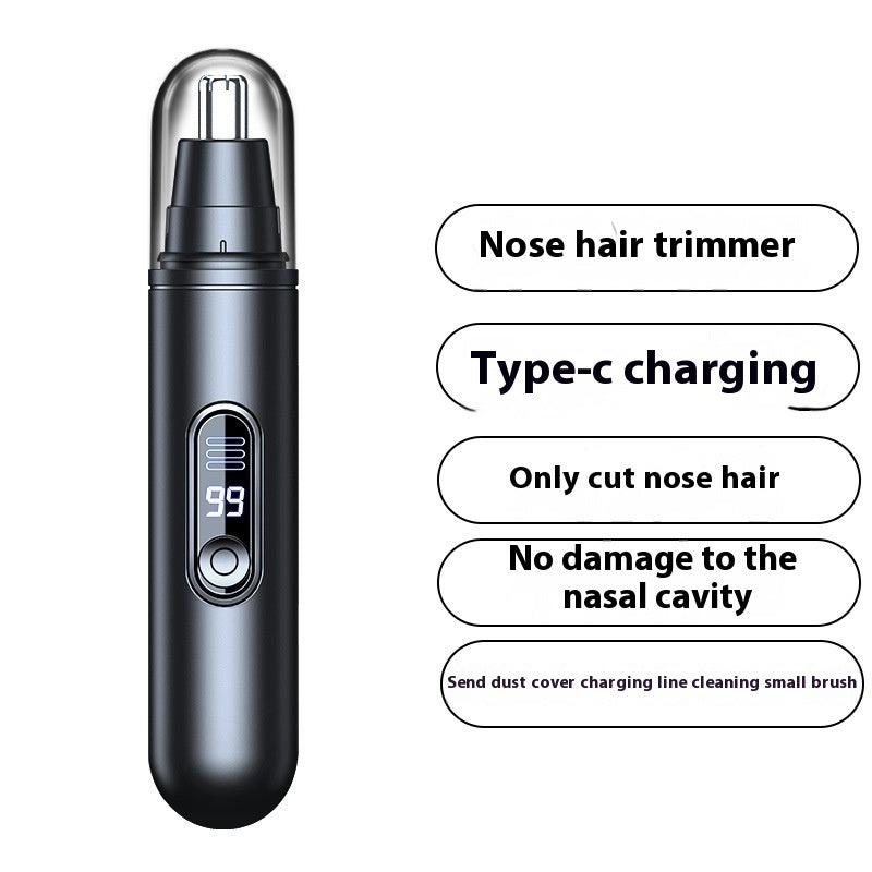 Electric Nose Hair Trimmer with LED Display